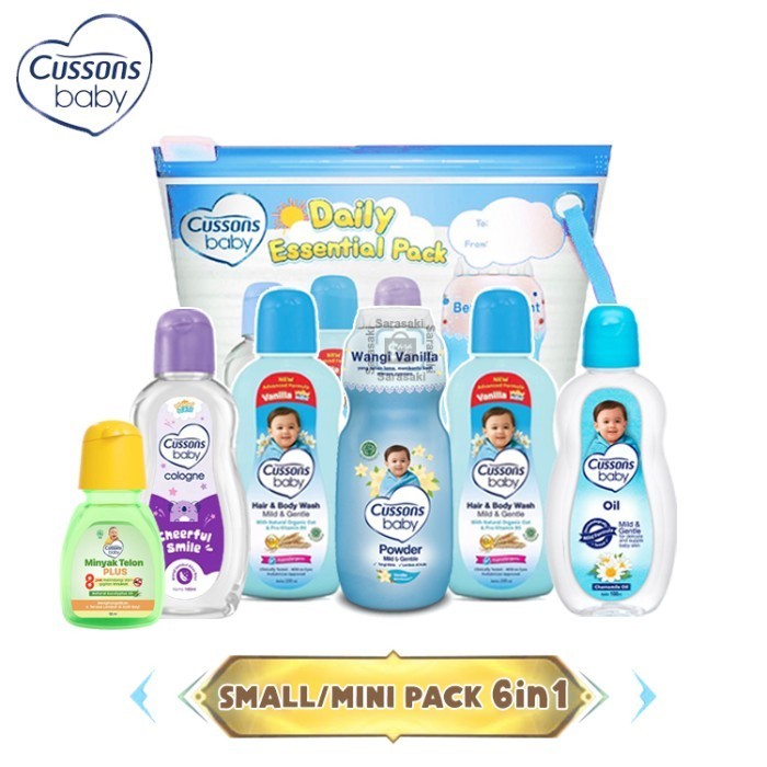 BIG SALE Perlengkapan Cussons Baby Mini Travel SetPaket Cusson hadiah bayi