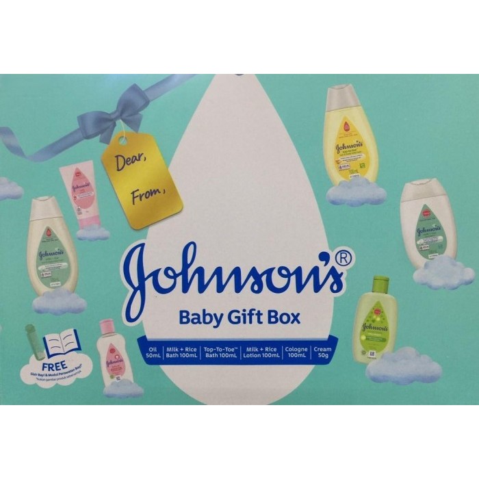 TERBARU Johnson's / Johnson Baby Gift Set Box + KERTAS KADO