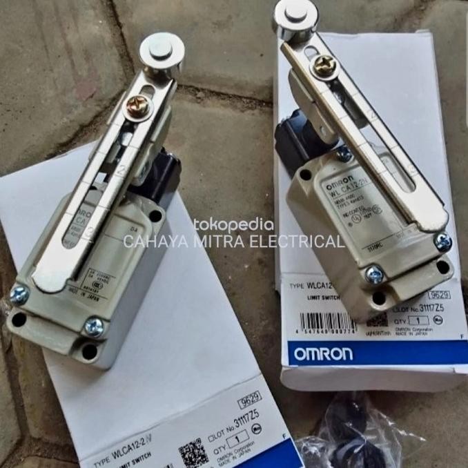 TERBARU - LIMIT SWITCH OMRON WLCA12-2N / WLCA122N / WLCA12 2N LIMIT SWITCH