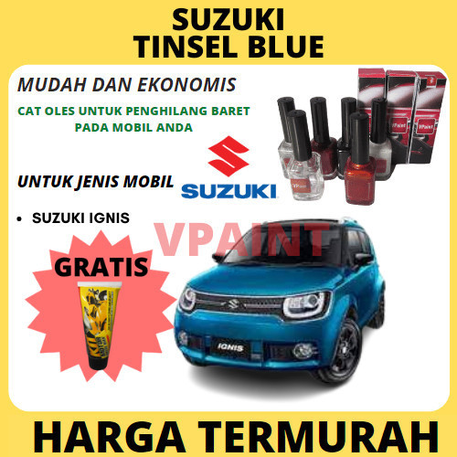 CAT MOBIL SUZUKI IGNIS BIRU TINSEL BLUE..TERMURAH