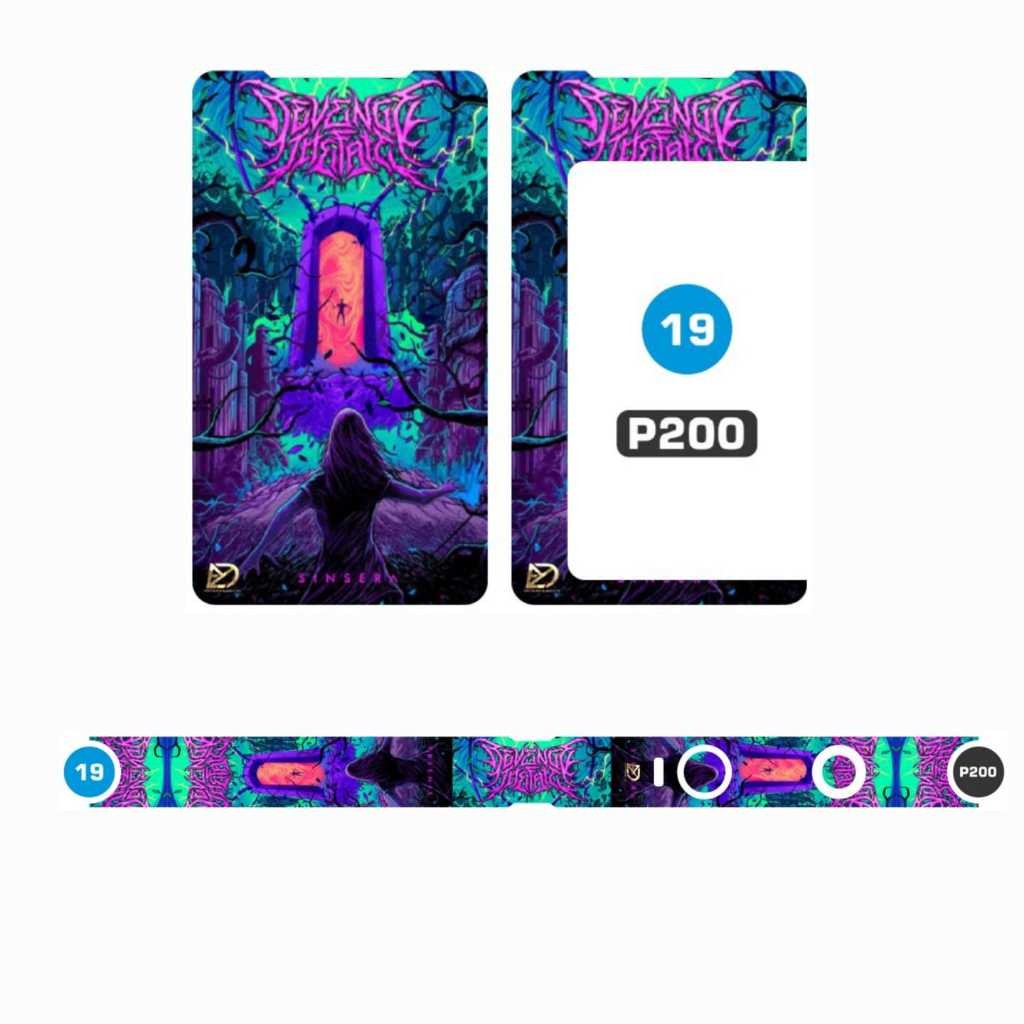 

*Premium Quality* Namikami Stiker Label P200 Cutting 19 Garskin Custom Stiker Maxdecal Bkn Case COD