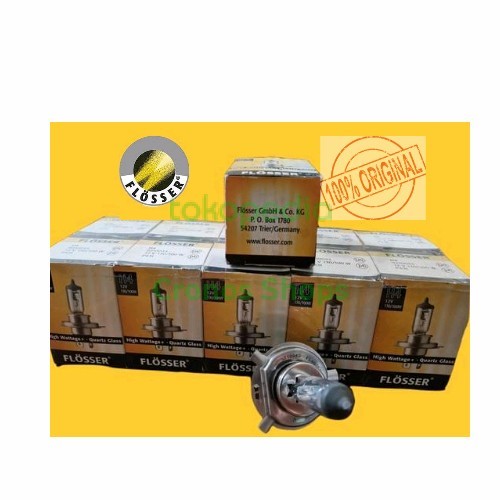 BOHLAM HALOGEN FLOSSER H4 12V 60/55 100/90 130/90 130/100W 145/100W