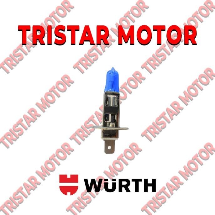 BOHLAM BOHLAMP LAMPU LAMP HALOGEN XENON WHITE H1 12V 100W WURTH