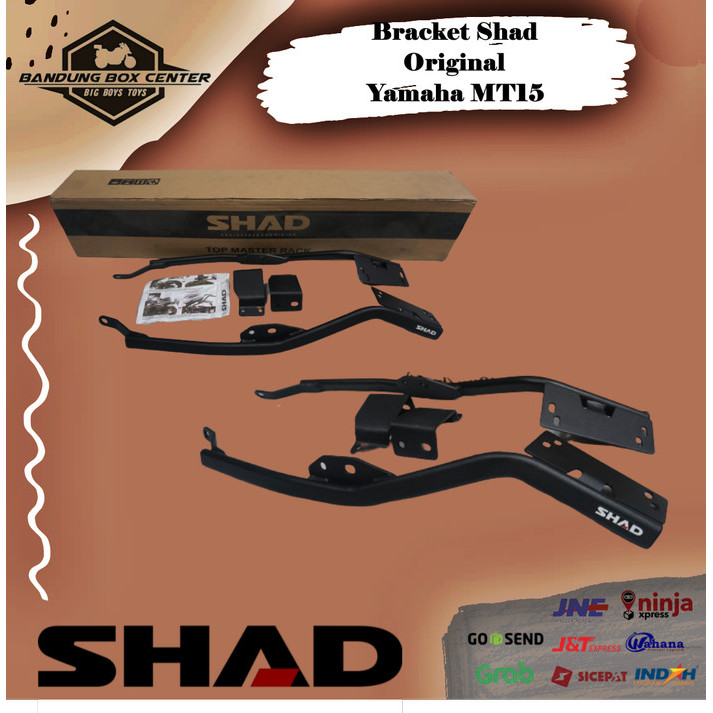 BRACKET BOX ATAU BREKET SHAD ORIGINAL UNTUK MOTOR YAMAHA MT15 MT 15