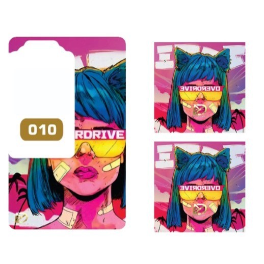 

*Premium Quality* Namikami Kertas B80 Label Stiker Anime 10 Garskin Custom Stiker Maxdecal Bkn Case COD