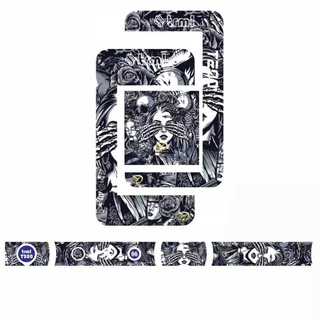 

*Premium Quality* Stiker Set T2 0 Warp Batre Dan Samping 06 Garskin Custom Stiker Maxdecal Bkn Case COD