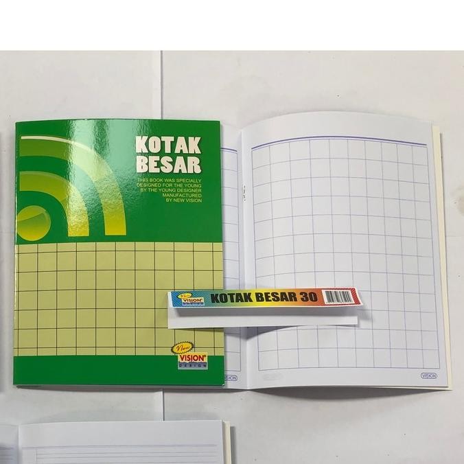 

Promo Buku Kotak Besar Vision Isi 30