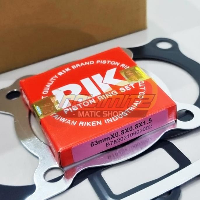 (PNP) BLOK MESIN BRT BORE UP PISTON 63MM NMAX AEROX LEXI WR XSR R15 VIXION