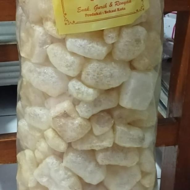 

Kerupuk Kulit Halal/Kerupuk Jangek/Rambak Sapi Isi 250 Gram