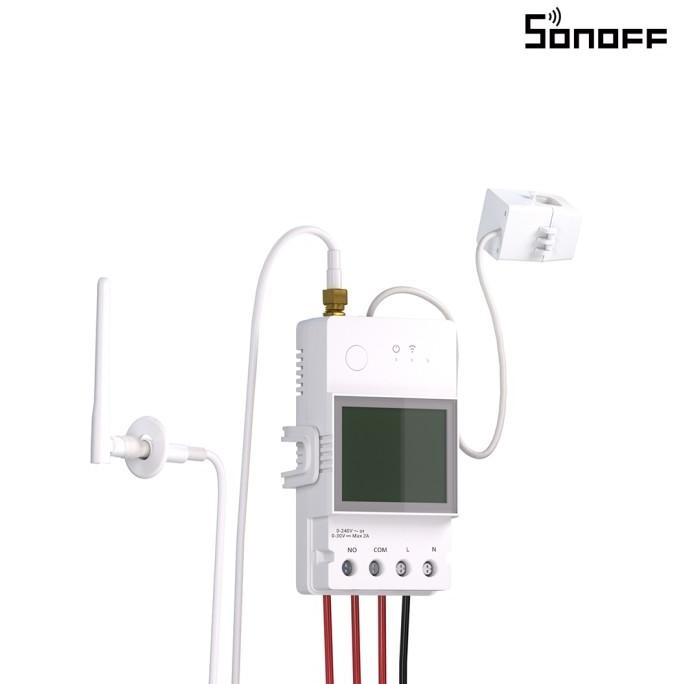 Switch - Sonoff Smart Switch POWCT POW Ring 100A Smart Power Meter Energy Monitoring Smart Switch Wi