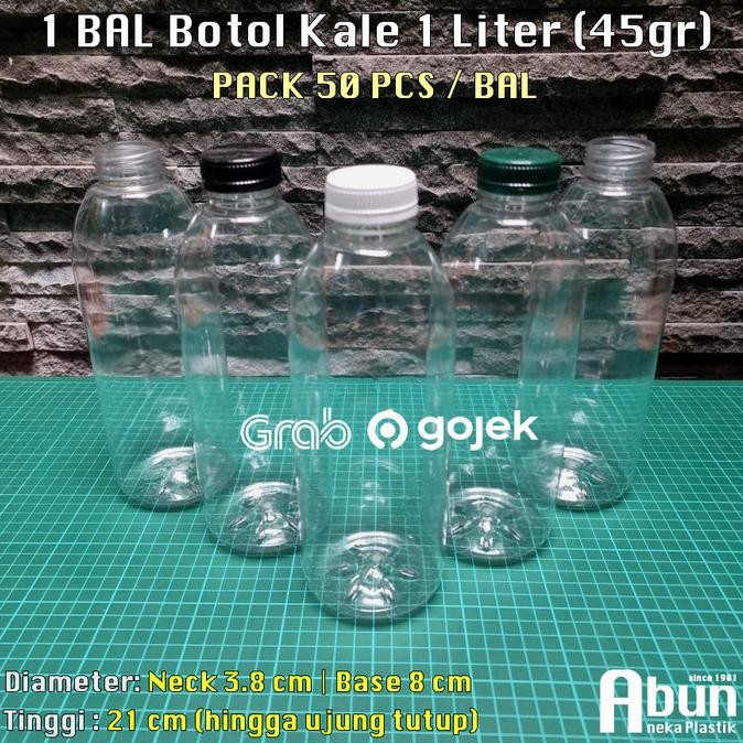 

Terlaris Grosir Kale 1 Liter Murah @50pcs (Khusus Gojek/Grab) COD