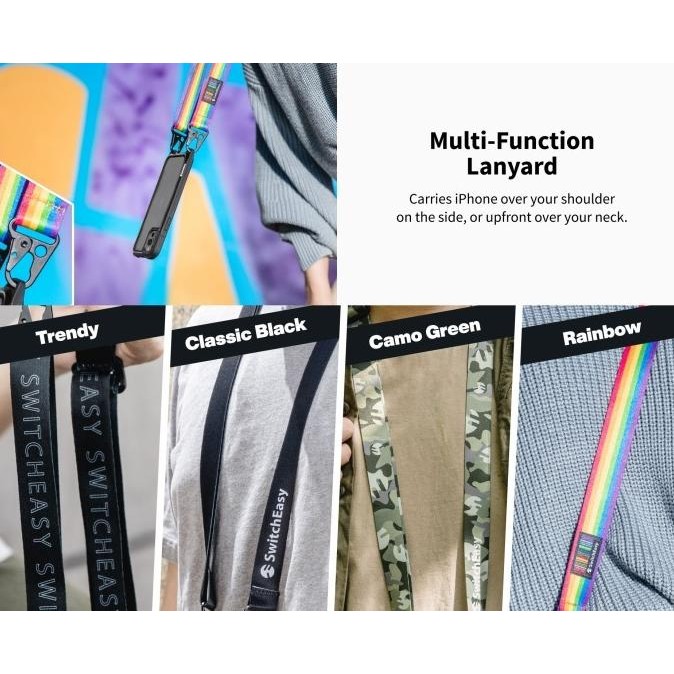 tali - case iphone 13 pro max mini switcheasy odyssey casing strap tali