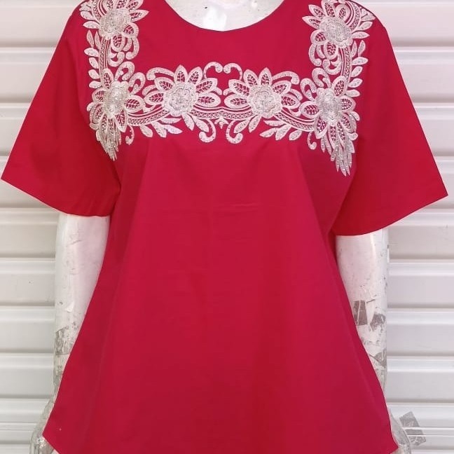 Meno - Blouse Cheongsam Orang Tua Jumbo//Qipao Top Dewasa