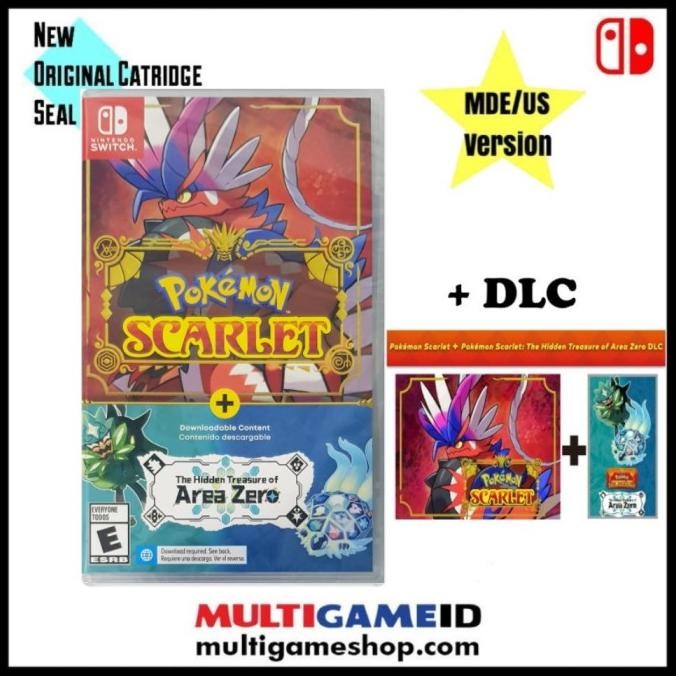 Switch - Switch Pokemon Scarlet+DLC The Hidden Treasure of Area Zero MDE/US