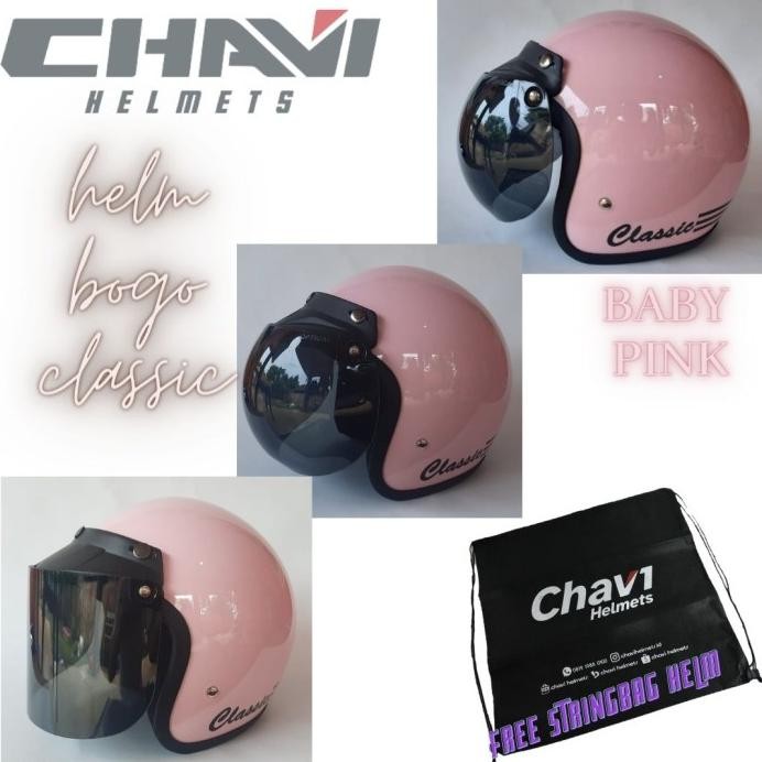 HELM BOGO CLASSIC/ BABY PINK