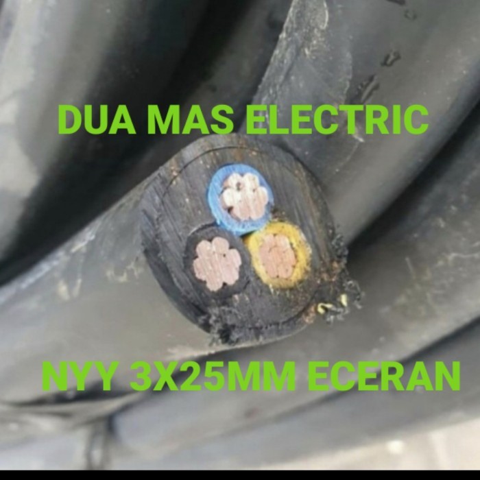 Kabel Listrik Nyy 3X25Mm Nyy 3X25 Mm Kabelindo Kabelmetal Supreme