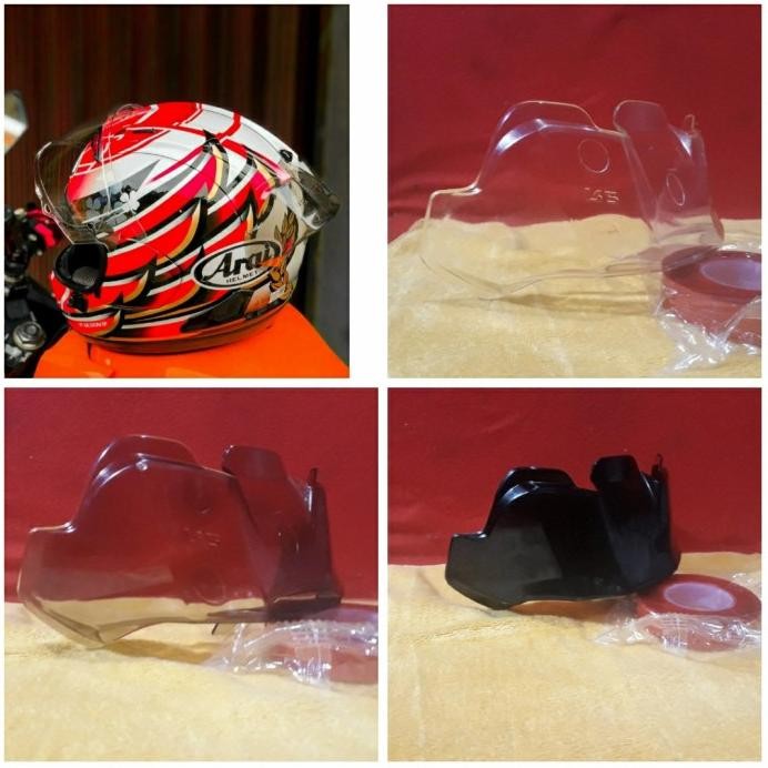 SPOILER ARAI RR5 RX7X SCOOT TSR COPY ARAI RAM 4