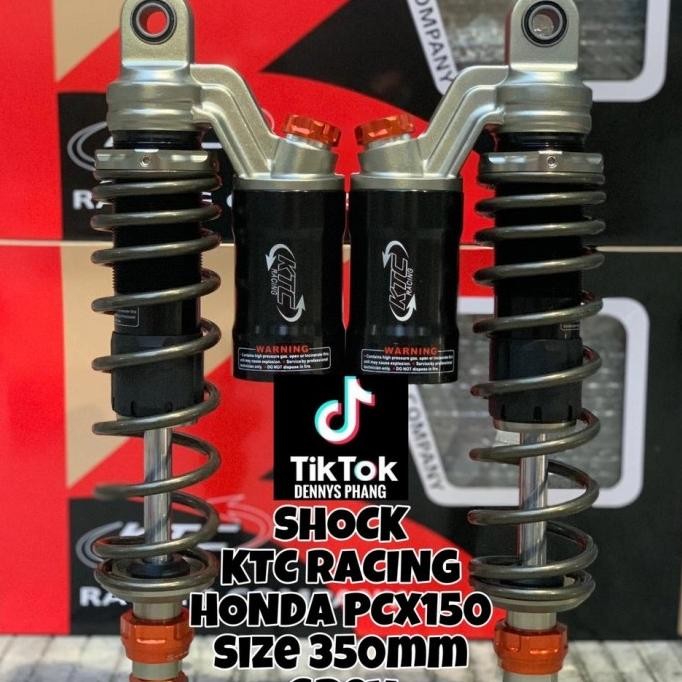 shock tabung ktc racing pcx 150 160 350mm