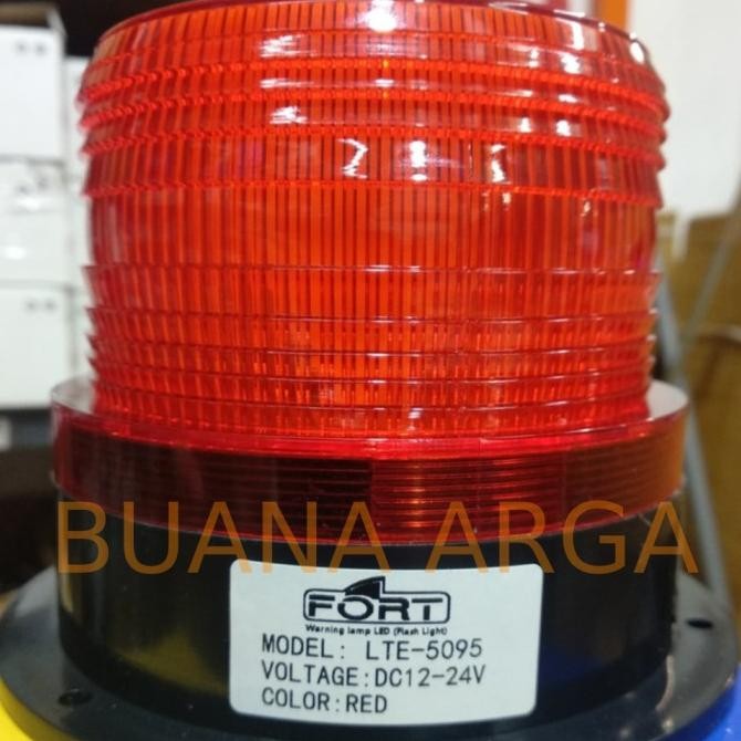 

WARNING LIGHT LED/FLASHING LTE-5095 12VDC & 24VDC Magnet Base