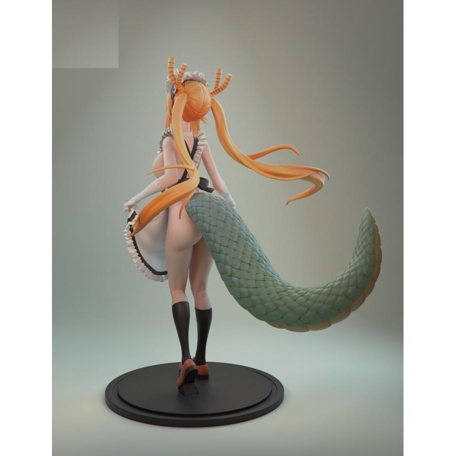 Tersedia Tohru Kobayashi San Dragon Maid Resin Kit Figure