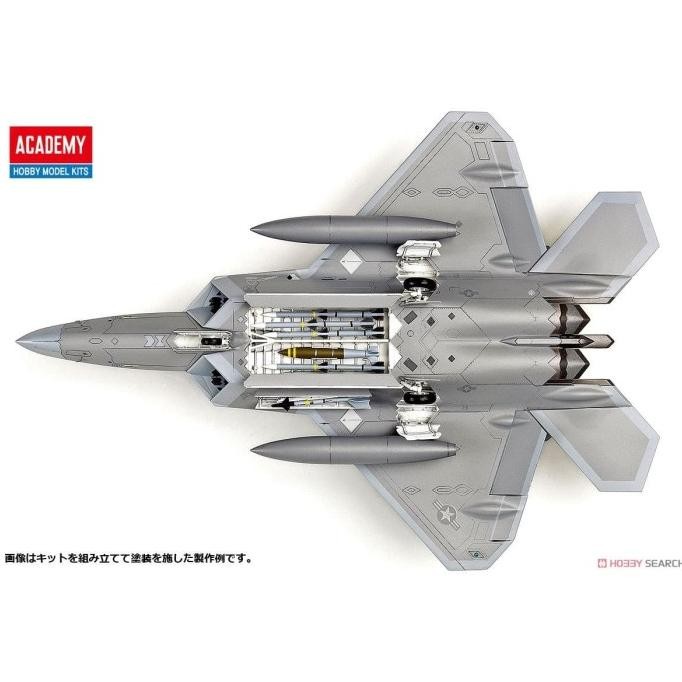 Tersedia Pesawat F-22A Raptor 1/72 Model Kit Academy