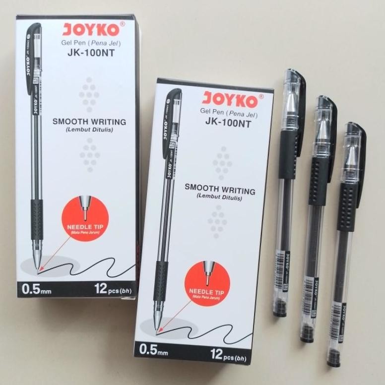 

Terlaris Pulpen Gel Pen Joyko Jk-100Nt ( 12 Pcs ) [ Original ]