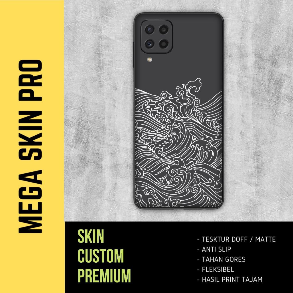 

BestSelling - Samsung A22 4g 2 Grey Lines Garskin Wrap Stiker Premium (FreeCustomOrder)