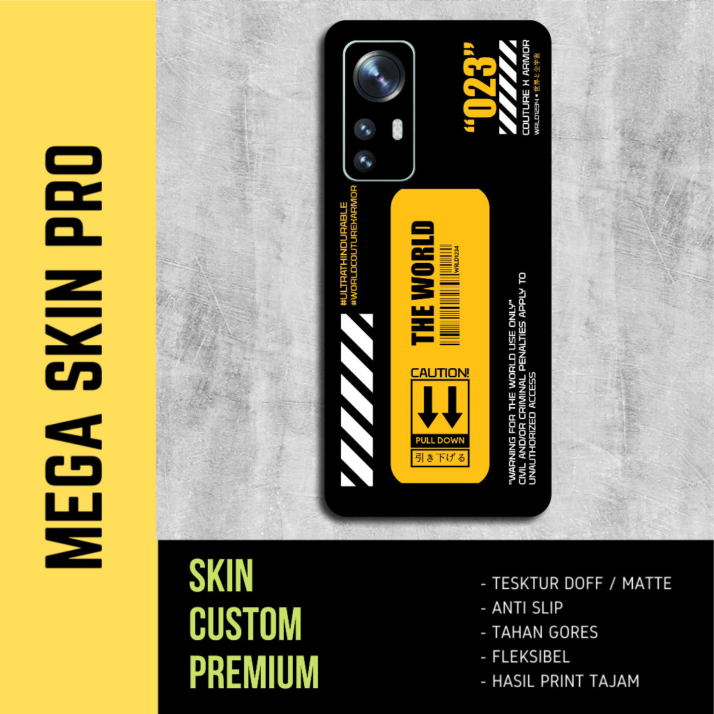 

BestSelling - Xiaomi Mi 12 2 Skn Garskin Wrap Stiker Premium (FreeCustomOrder)
