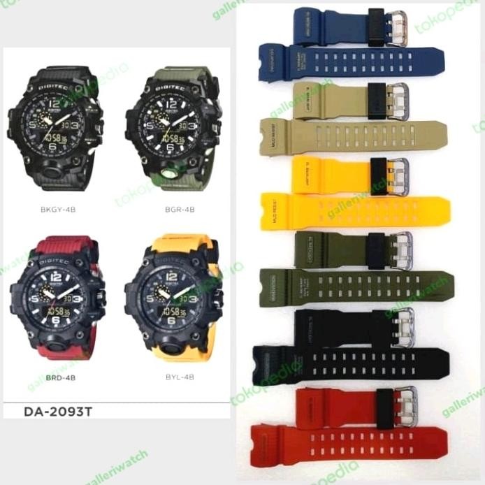 STRAP TALI JAM DIGITEC DA 2093 DA2093 ORIGINAL