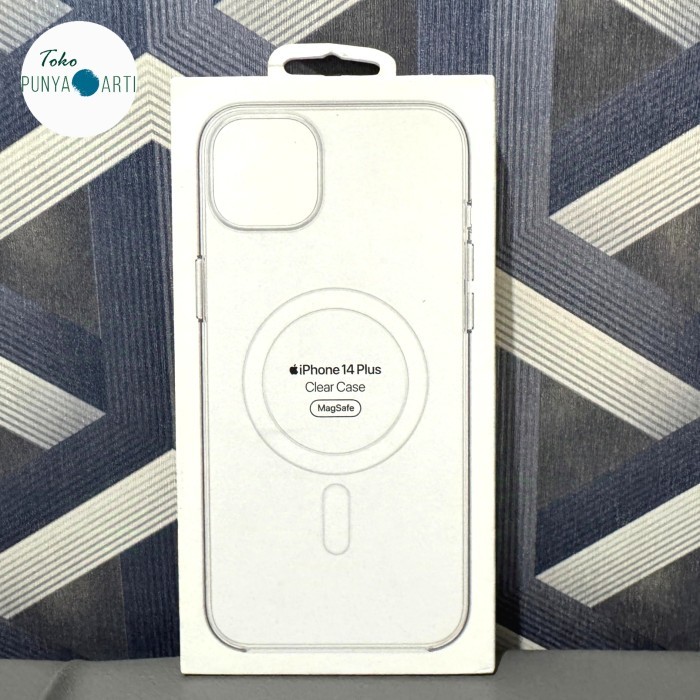 Apple Clear Case iPhone 14 Plus Magsafe Official New Original Resmi iBox