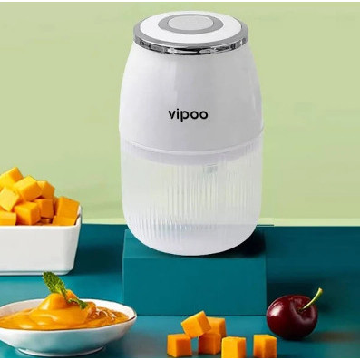 TERLARIS Blender Portabel Elektrik Rechargeable Vipoo - Mini Chopper 300ml - vipoo v-3022