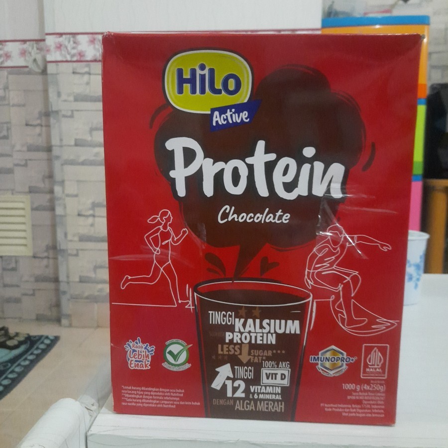 

HILO ACTIVE PROTEIN CHOCOLATE 1000 GRAM