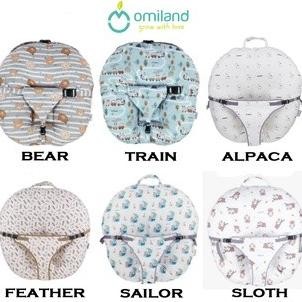 Omiland Sofa Bayi Omiland Sloth / Alpaca / Sailor / Train / Feather