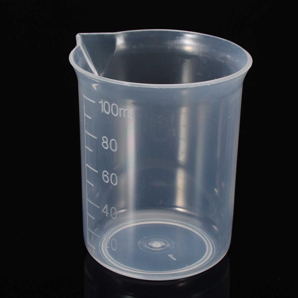 PENAWARAN TERBATAS (snapcorner)Gelas Takar Gelas Ukur 100ML Plastik Bening Transparan Measuring Cup 