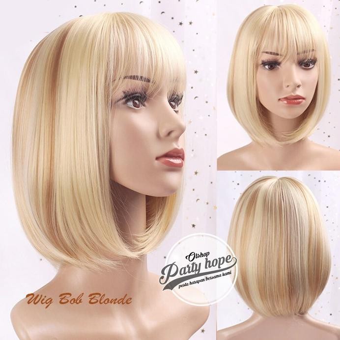 - WIG BOB / WIG PONI PENDEK / RAMBUT PALSU BOB MURAH / WIG BOB