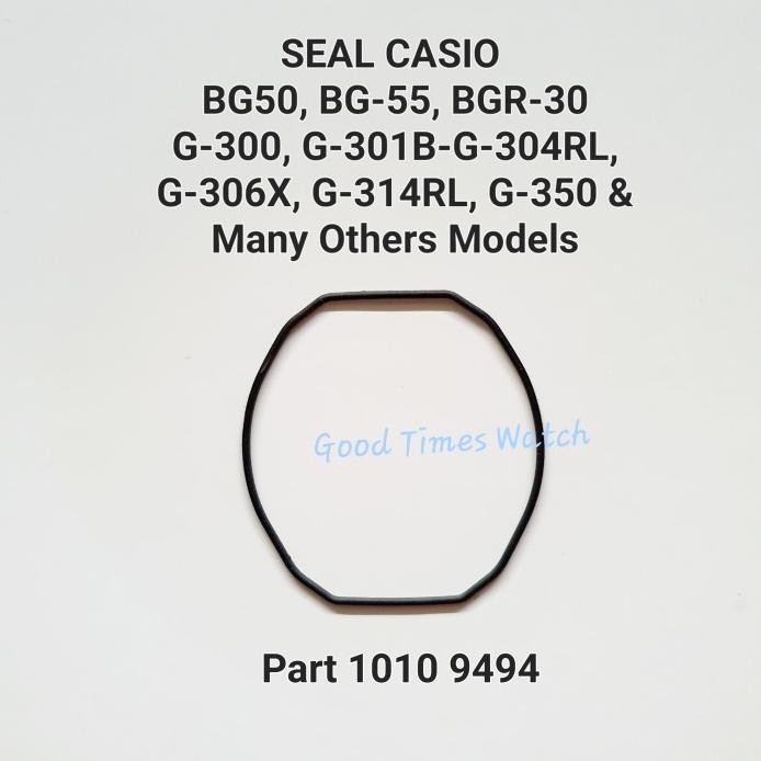 CASIO SEAL O-RING G 300 G 301B G 304RL G 306X G 314RL BG 55 ORIGINAL