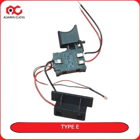 Original Saklar Bor Baterai Cordless 24V Saklar Trigger Bor Baterai 7.2 - 24V