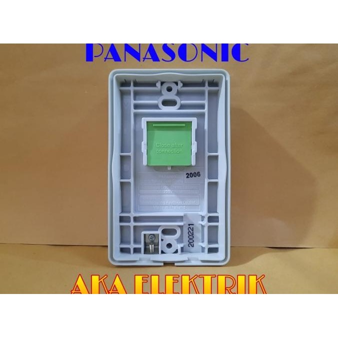 Original SAKLAR BEL / TOMBOL TEKAN PANASONIC PUTIH EGG331