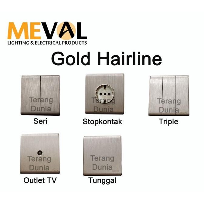sale saklar meval gold hairline stopkontak meval gold hairline saklar meval emas stopkontak meval em