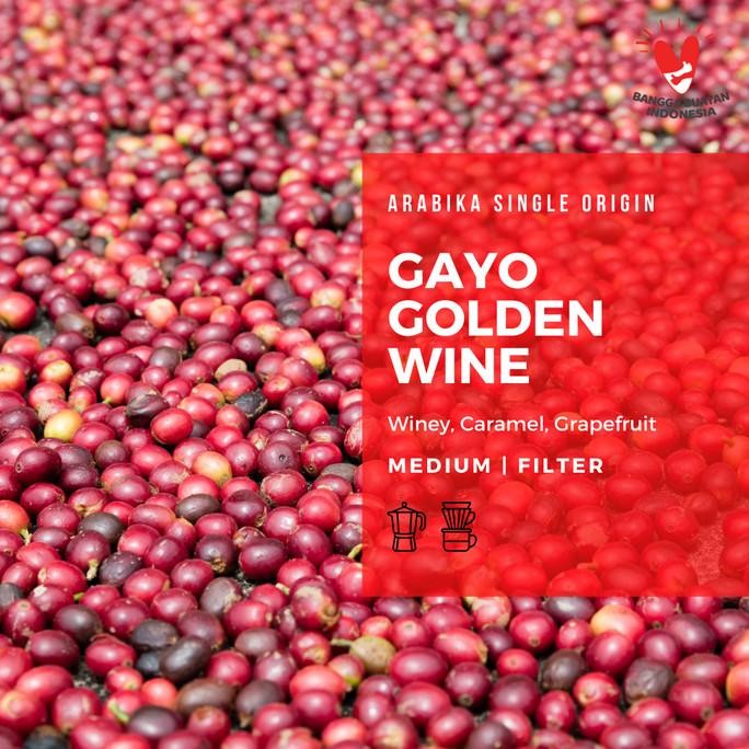 

Wine Gayo 200 Gr Roast Bean Coffee - Biji Kopi Matang