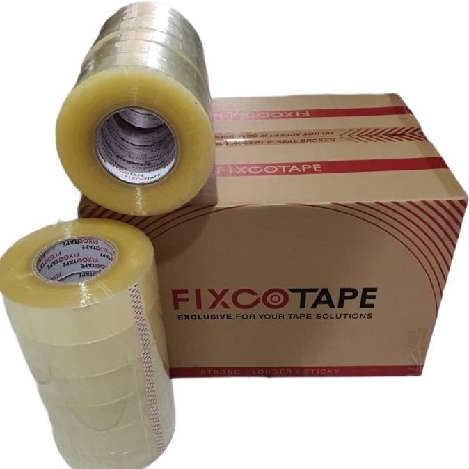 

Terbaru (KHUSUS GOJEK / GRAB) LAKBAN JUMBO 45MM X 300M (DUS)