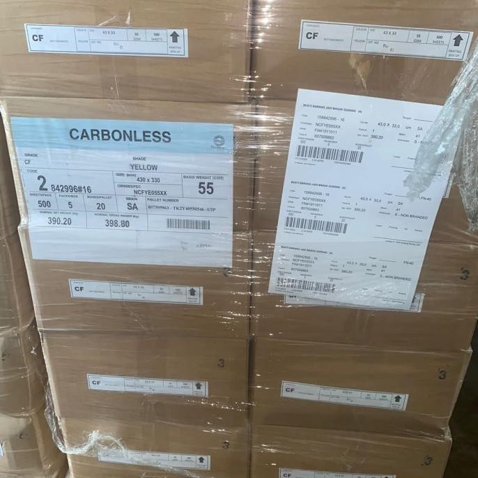 

Terbaru KERTAS NCR / NOTA UKURAN Folio merk NBA