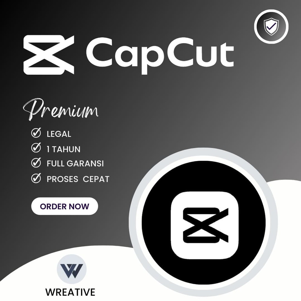 Capcut Premium 1 Tahun Full Garansi (Proses Tercepat Buka 24 Jam)