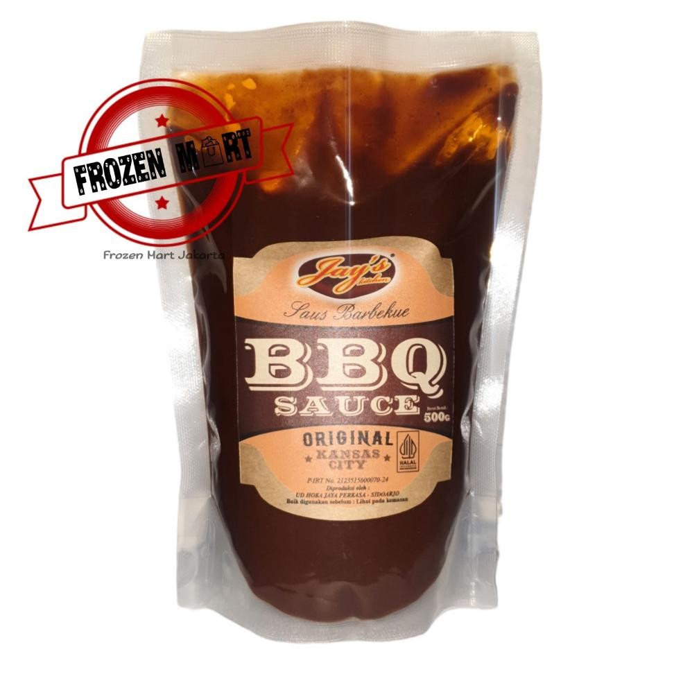 

Jays Bbq Sauce / Saus Panggang Barbecue Steak Halal 500Gr - Pouch
