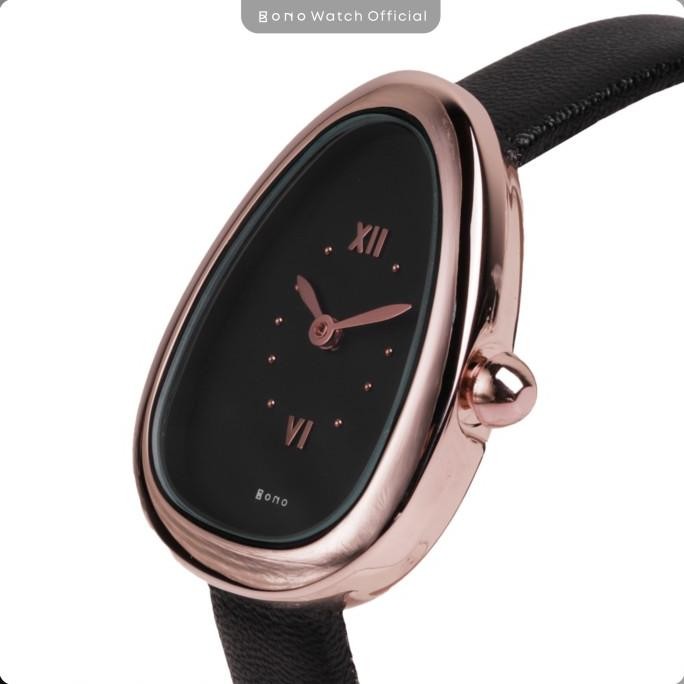 Bono Watch - Firenze Noir Black - Jam Tangan Wanita