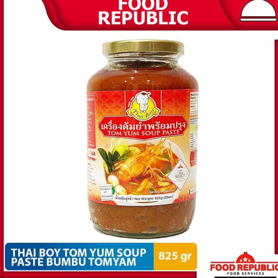 

Bumbu Tomyam - Tomyum Paste Thai Boy 825 Gr Halal Saus Thailand Enak