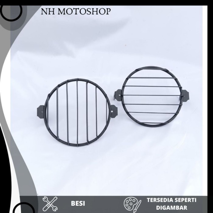 COVER LAMPU YAMAHA XSR 155 GRILL LAMPU XSR 155 HEADLIGHT COVER XSR