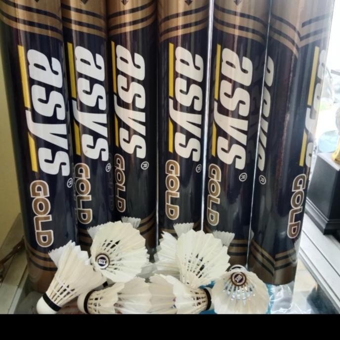 Siap Kirim Kok Asys Gold Shuttlecock Asys Gold