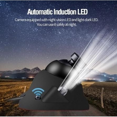 KAMERA SAMPING DEPAN SPION MOBIL LED BLINDSPOT WATERPROOF