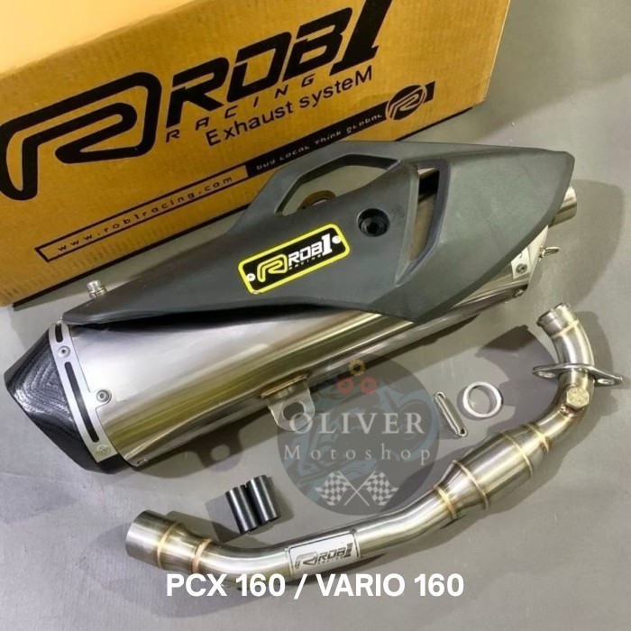 KNALPOT ROB1 ADV160 PCX16O VARIO160 OVAL